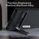 ESR Air Shield Boost Case - удароустойчив хибриден кейс с вградена поставка за Samsung Galaxy S23 Ultra (черен) 2