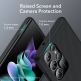 ESR Air Shield Boost Case - удароустойчив хибриден кейс с вградена поставка за Samsung Galaxy S23 Ultra (черен) 4