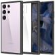 Spigen Ultra Hybrid Case - хибриден кейс с висока степен на защита за Samsung Galaxy S23 Ultra (черен-прозрачен) 3