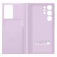 Samsung Galaxy S-View Wallet Cover EF-ZS918CV - оригинален калъф през който виждате информация от дисплея за Samsung Galaxy S23 Ultra (розов) 3