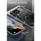 i-Blason SUPCASE ArmorBox Case - удароустойчив хибриден кейс с вграден протектор за дисплея за Samsung Galaxy S23 Ultra (черен) 5