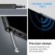 Spigen Liquid Air Case - силиконов (TPU) калъф с висока степен на защита за Samsung Galaxy S23 Ultra (черен) 13
