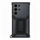 Samsung Rugged Gadget Cover EF-RS918CBEGWW - оригинален хибриден кейс със слот за карти и вградена поставка за Samsung Galaxy S23 Ultra (черен-сив)  6