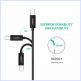 Ugreen US241 USB-C To USB-B 2.0 Printer Cable - кабел за принтер и други външни устройства USB-C Male към USB-B Male (200 см) (черен) 3