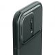Spigen Optik Armor MagFit MagSafe Case - тънък качествен силиконов (TPU) калъф с капак за камерата с MagSafe за iPhone 15 Pro Max (зелен) 9
