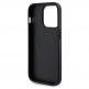 Guess PU Saffiano MagSafe Case - дизайнерски кожен кейс с Magsafe за iPhone 15 Pro Max (черен) 6