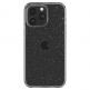 Spigen Liquid Crystal Glitter Case - тънък силиконов (TPU) калъф за iPhone 15 Pro (прозрачен)  1