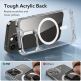 ESR Air Armor HaloLock MagSafe Case - хибриден удароустойчив кейс с MagSafe за iPhone 15 Pro Max (прозрачен) 5