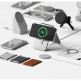 Ringke Fusion Magnetic Case - хибриден кейс с висока степен на защита с MagSafe за iPhone 15 Pro Max (прозрачен-мат)  8