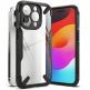 Ringke Fusion X Case - хибриден удароустойчив кейс за iPhone 15 Pro Max (черен-прозрачен) 1