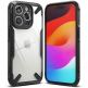 Ringke Fusion X Case - хибриден удароустойчив кейс за iPhone 15 Pro Max (черен-прозрачен) 2