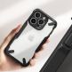 Ringke Fusion X Case - хибриден удароустойчив кейс за iPhone 15 Pro Max (черен-прозрачен) 9