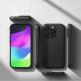 Ringke Onyx Magnetic MagSafe Case - силиконов (TPU) калъф с MagSafe за iPhone 15 Pro Max (черен) 6