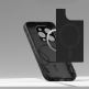 Ringke Onyx Magnetic MagSafe Case - силиконов (TPU) калъф с MagSafe за iPhone 15 Pro Max (черен) 8
