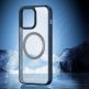Dux Ducis Aimo MagSafe Case - хибриден удароустойчив кейс с MagSafe за iPhone 15 Pro Max (черен-прозрачен) 4