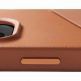 Mujjo Full Leather Wallet Case - премиум кожен (естествена кожа) кейс за iPhone 15 Plus, iPhone 14 Plus (кафяв) 2