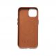 Mujjo Full Leather MagSafe Case - премиум кожен (естествена кожа) кейс с MagSafe за iPhone 15 Plus, iPhone 14 Plus (кафяв) 1