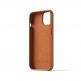 Mujjo Full Leather MagSafe Case - премиум кожен (естествена кожа) кейс с MagSafe за iPhone 15 Plus, iPhone 14 Plus (кафяв) 3