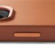Mujjo Full Leather MagSafe Case - премиум кожен (естествена кожа) кейс с MagSafe за iPhone 15 Plus, iPhone 14 Plus (кафяв) 5
