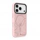 Хибриден удароустойчив кейс с MagSafe за iPhone 17 Pro - Tactical MagForce Hyperstealth Sika Cover (розов) 1