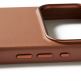 Премиум кожен (естествена кожа) кейс с MagSafe за iPhone 17 Pro Max - Mujjo Full Leather MagSafe Case (кафяв) 6