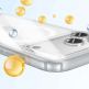 Хибриден удароустойчив кейс с MagSafe за iPhone 17 - Benks Magnetic Crystal Camera Control Button Case (прозрачен) 9