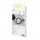 Lightning USB кабел за Apple устройства с Lightning порт (100 см) - Baseus Cafule USB Lightning Cable (CALKLF-BG1) (черен-сив) 7