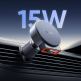 Поставка за радиаторa на кола с безжично зареждане за iPhone с Magsafe - Mcdodo (CH-3000) Magnetic Wireless Vent Car Charge Holder 15W (черен) 2