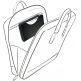 Zens Etui Power Bank 5200mAh Qi Wireless Charger Holder Case ZEPB02B/00 - кожен кейс с вградена батерия и безжично зареждане за QI съвместими устройства (черен) 3
