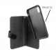 4smarts Ultimag 2in1 Flip Wallet and Car Case - кожен калъф и кейс с магнитно захващане за iPhone XS, iPhone X (черен) 2