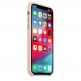 Apple Silicone Case - оригинален силиконов кейс за iPhone XS (пясъчна роза) 4
