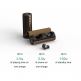 PaMu Scroll TWS Headset Rock and Roll - иновативни безжични Bluetooth слушалки с микрофон (тъмно злато)  1