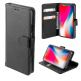 4smarts Premium Wallet Case URBAN - кожен калъф с поставка и отделение за кр. карта за iPhone XS, iPhone X (черен) 1