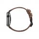 Urban Armor Gear Leather Strap - кожена (естествена кожа) каишка за Apple Watch 42мм, 44мм (кафяв) 1