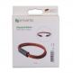 4smarts USB-C Charging Wristband - кабел тип гривна за устройства с USB-C (кафяв) (размер L) 1
