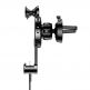 Baseus YY Car Mount Holder - поставка за радиатора на кола за смартфони с дисплеи до 6.5 инча и Lightning кабел (100 см) (черна) 1