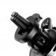 Baseus YY Car Mount Holder - поставка за радиатора на кола за смартфони с дисплеи до 6.5 инча и Lightning кабел (100 см) (черна) 3