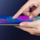 Baseus Full Screen Curved Soft Screen Protector Anti Bluelight - извито защитно покритие с черна рамка и защита за очите за целия дисплей на Samsung Galaxy S10 (два броя) 4