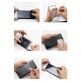 Baseus Full Screen Curved Soft Screen Protector Anti Bluelight - извито защитно покритие с черна рамка и защита за очите за целия дисплей на Samsung Galaxy S10 (два броя) 7