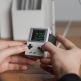 Elago W5 Watch Stand - силиконова винтидж поставка в стила на Nintendo за Apple Watch (сив) 6