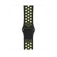 Apple Watch Nike+ Sport Band - оригинална силиконова каишка за Apple Watch 38мм, 40мм (черен-жълт)  2