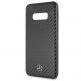 Mercedes-Benz Dynamic Leather Hard Case - дизайнерски кожен кейс за Samsung Galaxy S10E (черен) 2