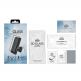 Eiger 3D Glass Full Screen Tempered Glass Screen Protector - калено стъклено защитно покритие с извити ръбове за целия дисплей на iPhone 11 (черен-прозрачен) 1