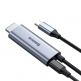 Baseus USB-C to HDMI Cable CATCY-D0G -  видео кабел за свързване от USB-C към HDMI 4K и PD 60W за устройства с USB-C порт (черен) 1