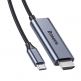 Baseus USB-C to HDMI Cable CATCY-D0G -  видео кабел за свързване от USB-C към HDMI 4K и PD 60W за устройства с USB-C порт (черен) 3