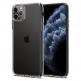 Spigen Liquid Crystal Case - тънък силиконов (TPU) калъф за iPhone 11 Pro (прозрачен)  2