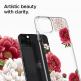 Spigen Ciel Red Floral Case - дизайнерски удароустойчив кейс за iPhone 11 Pro (прозрачен) 4