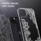 Spigen Ciel White Mandala Case - дизайнерски удароустойчив кейс за iPhone 11 Pro (прозрачен) 1