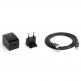 Griffin PowerBlock Lightning Wall Charger 2.4A with Lightning Cable - захранване за ел. мрежа с USB изход и Lightning кабел за iPhone, iPad и устройства с Lightning порт 1