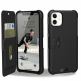 Urban Armor Gear Metropolis - удароустойчив хибриден кейс тип портфейл за iPhone 11 (черен) 6